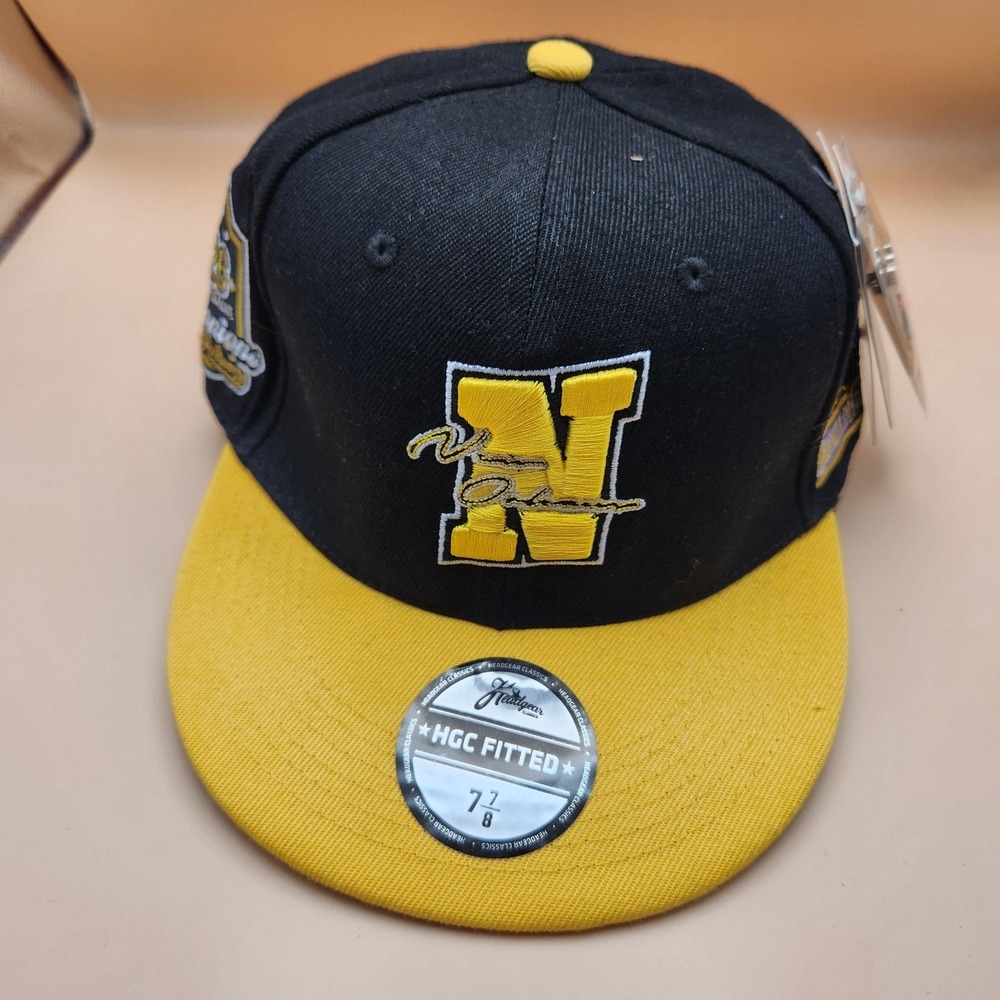 New Orleans Black Pelicans‎ Hat Cap Fitted Mens 7 7/8 Negro Leagues Headgear